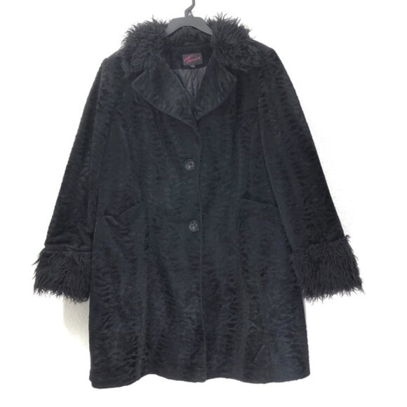 Torrid Faux Fur Shearling Animal Print Winter Coat - Picture 1 of 10